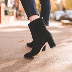 J.Crew Willa Kid Suede Ankle Boots Sz 12